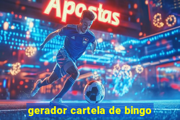 gerador cartela de bingo